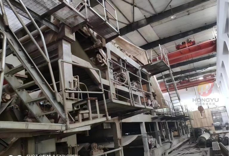 Used 3200/400 two wire multi-cylinder paper machine (left hand)