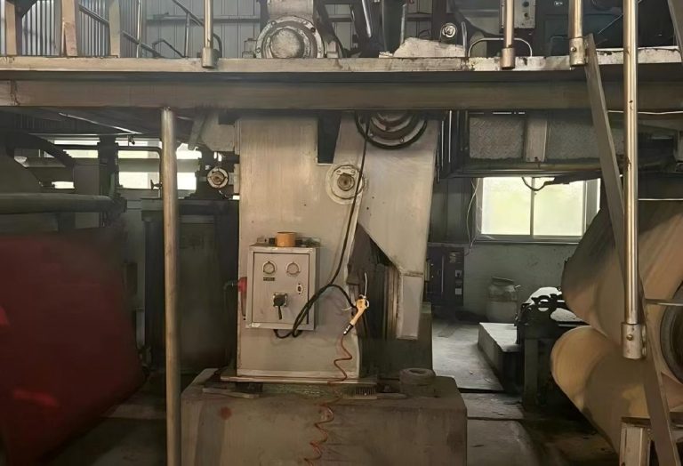 Used 1575 One Large + Four Small Three-Cylinder Mould Paper Machine