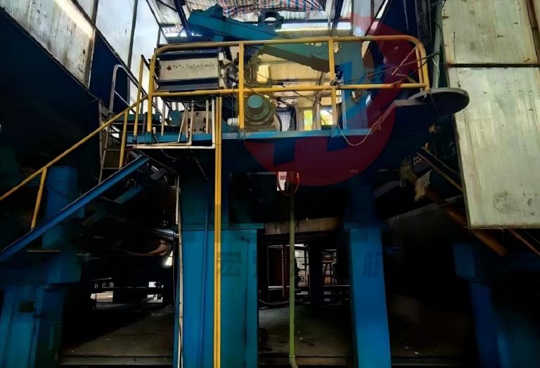 Used 3800-350 multi-cylinder two layer paper machine