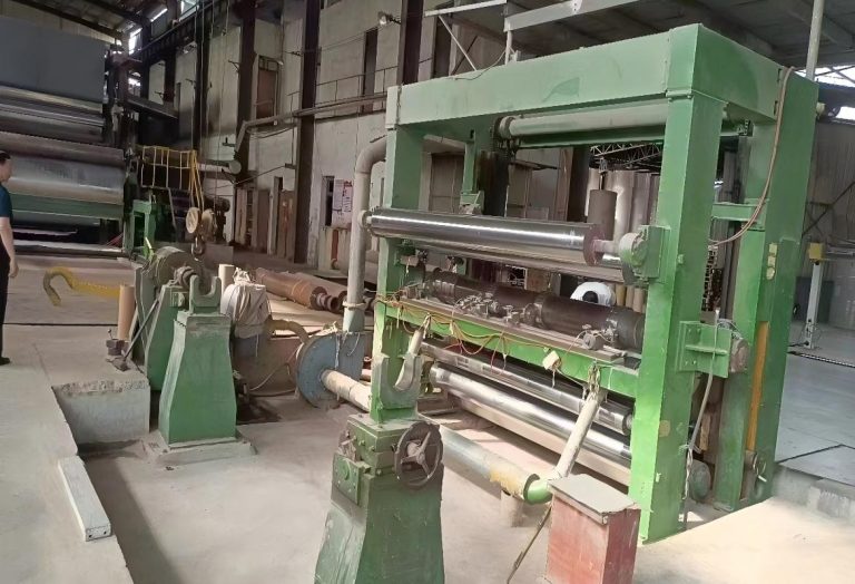 Used 2400 Three-ply Fourdrinier Multi-cylinder Grey Board Paper Machine