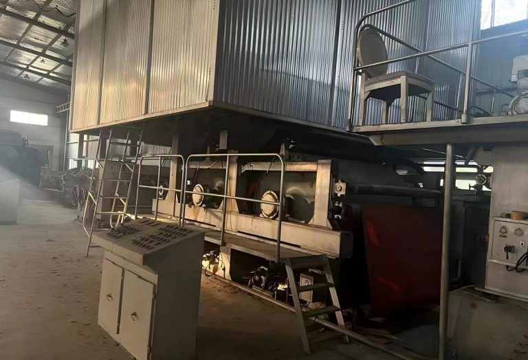 Used 1575 One Large + Four Small Three-Cylinder Mould Paper Machine