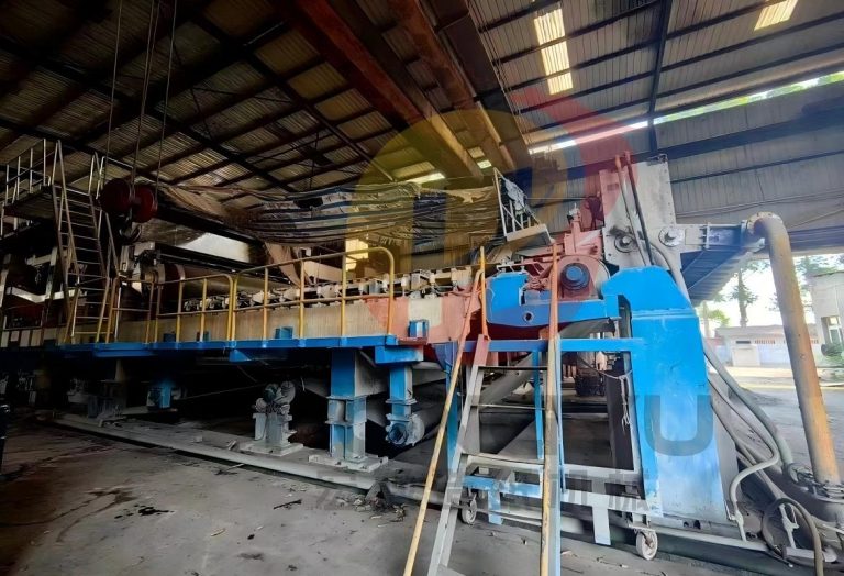 Used 3800-350 multi-cylinder two layer paper machine