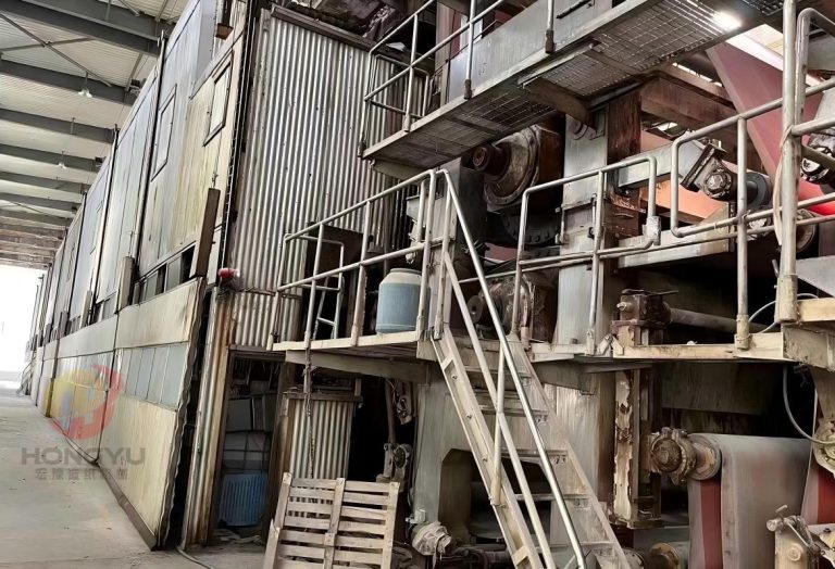 Used 3200/400 two wire multi-cylinder paper machine (left hand)