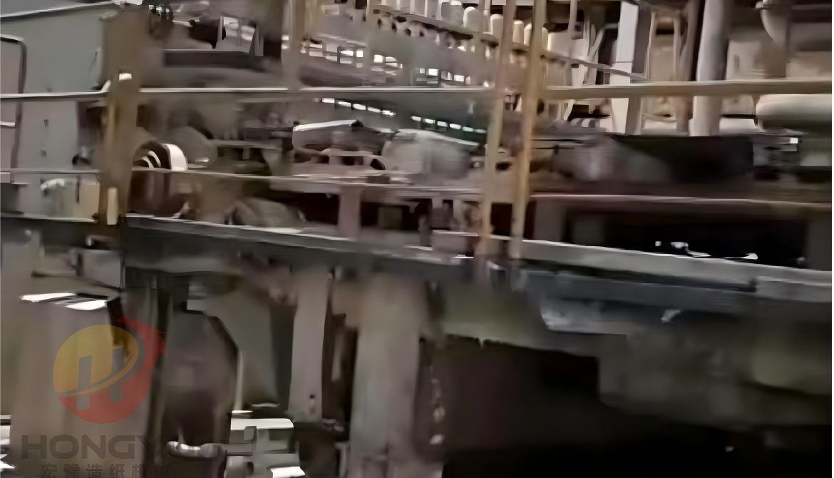 2640 double-cylinder Fourdrinier paper machine for high-speed thin paper production with stable forming and uniform sheet quality