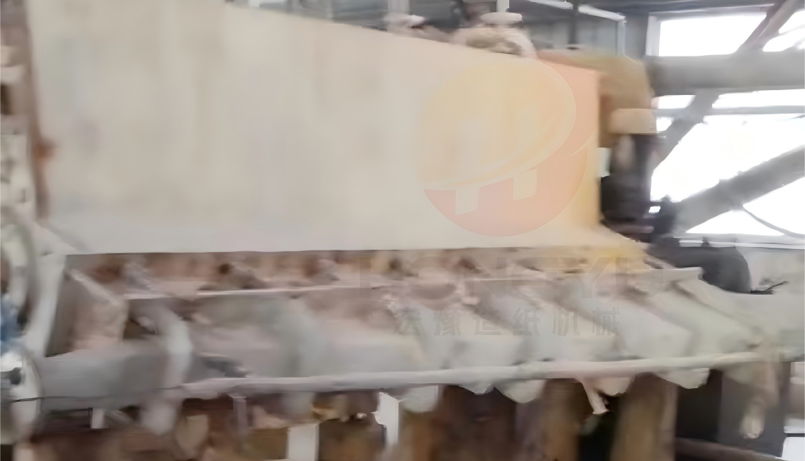 Used 1880 paper machine for reliable and cost-effective paper production with stable performance