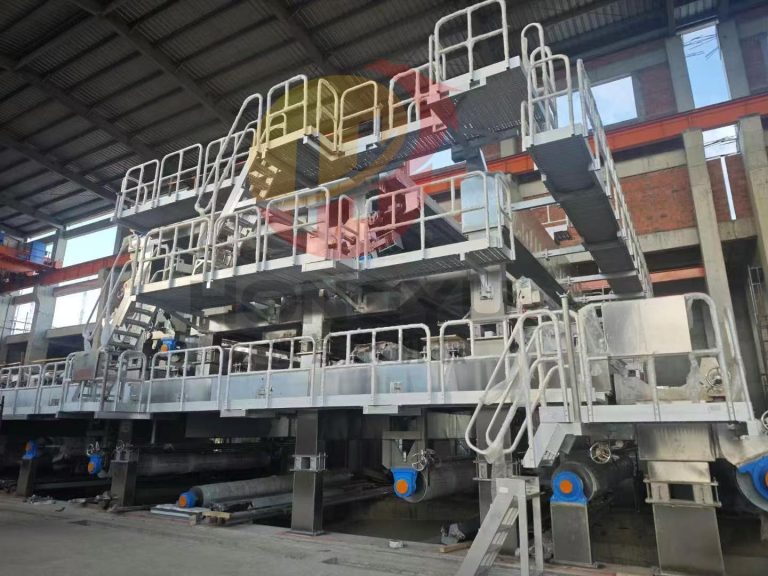 Vietnam 4600/650 Corrugating Medium Paper Machine Under Installation
