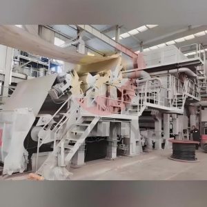 Two sets of 2850 / 1300 m/min Crescent Former Tissue Paper Machines